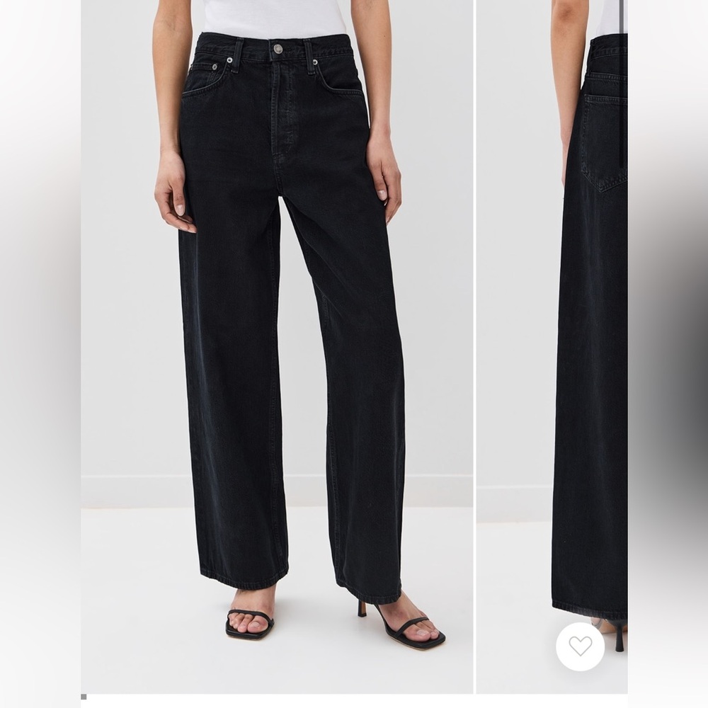 AGOLDE Low Slung Baggy Jeans - Size 27